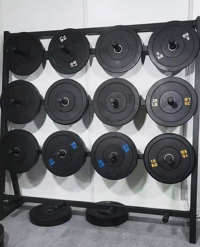 Rubber bumper plates
