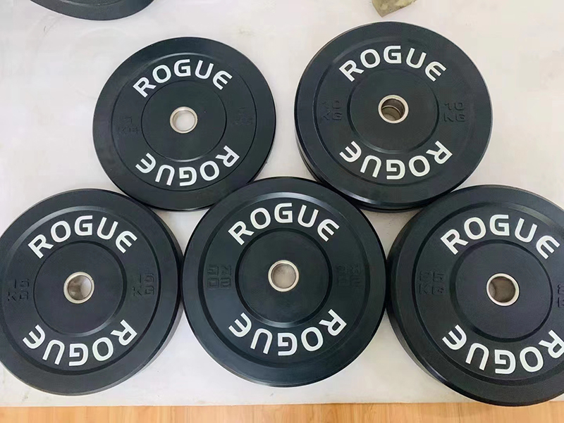 Rubber bumper plates