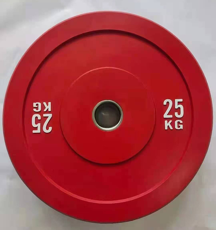 Rubber weight plate