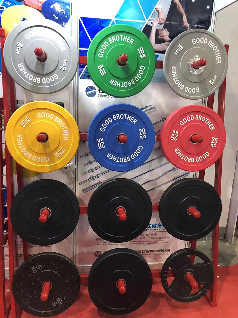Rubber weight plate
