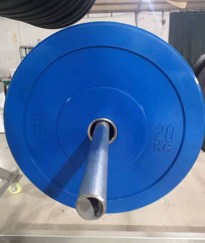 Rubber weight plate