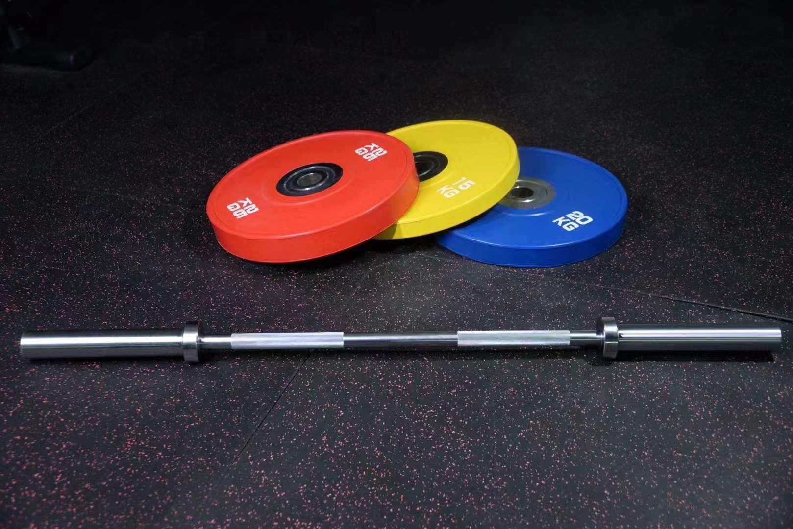 Rubber weight plate