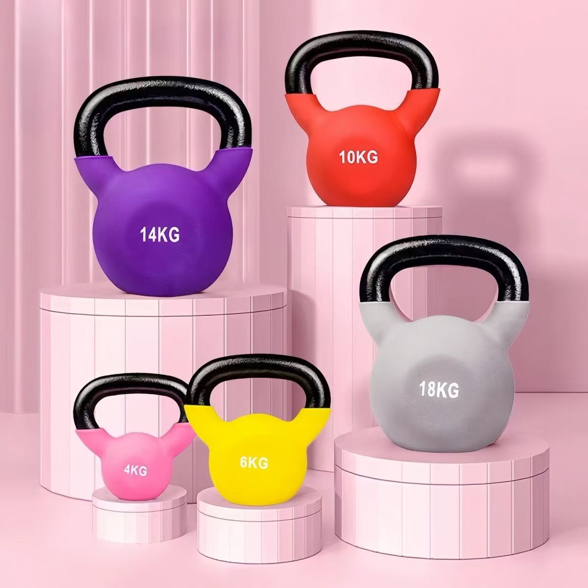 Solid Cast Iron Kettle Bell 1