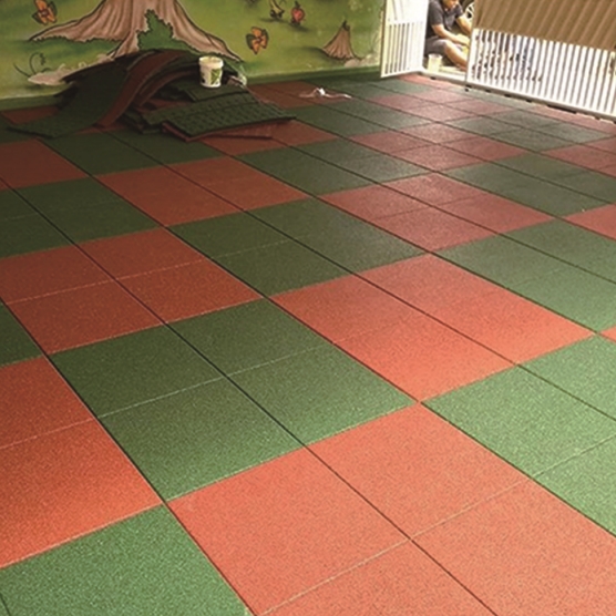 EGG TRAY TYPE GRANULAR FLOOR