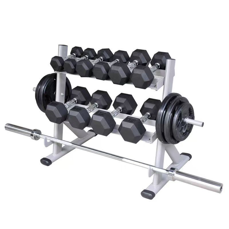 Dumbbell Rack On The Second Floor