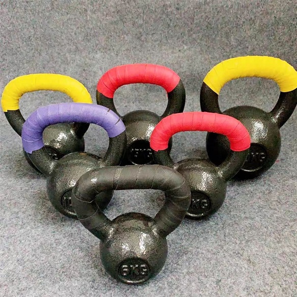 Painted lacquer kettle weight